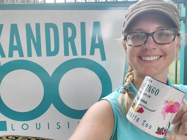 Woohoo! Stop #1: Alexandria Zoo⠀
⠀
Thank you Director Lee Ann Whitt for your amazing hospitality! What a great little zoo!⠀
⠀
#zootripping #ontheroad #smallandmighty #louisiana #zoo⠀
@alexandriazoo