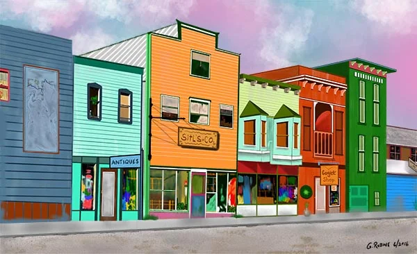 Main Street Clipart