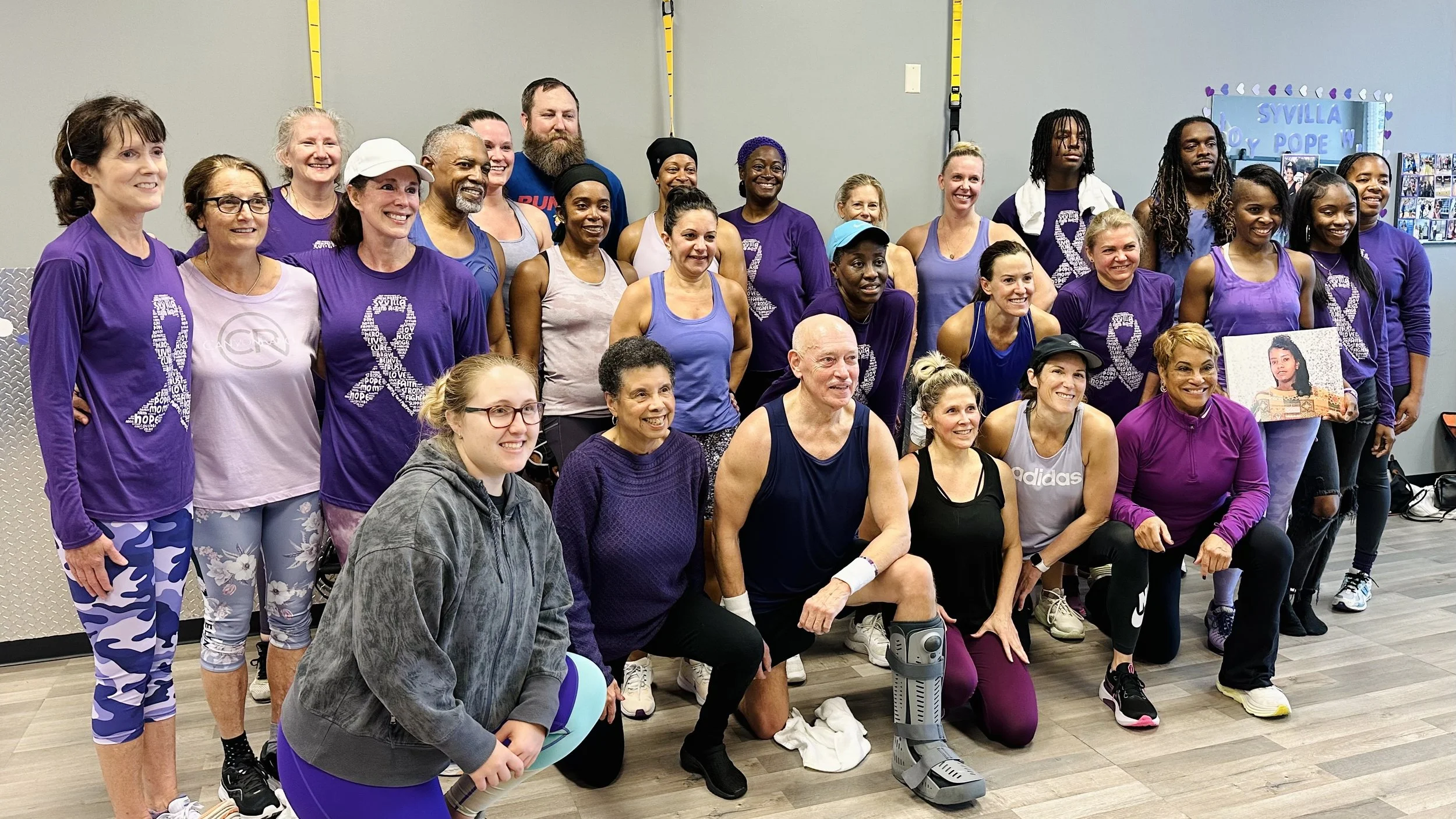 Purple for a purpose
