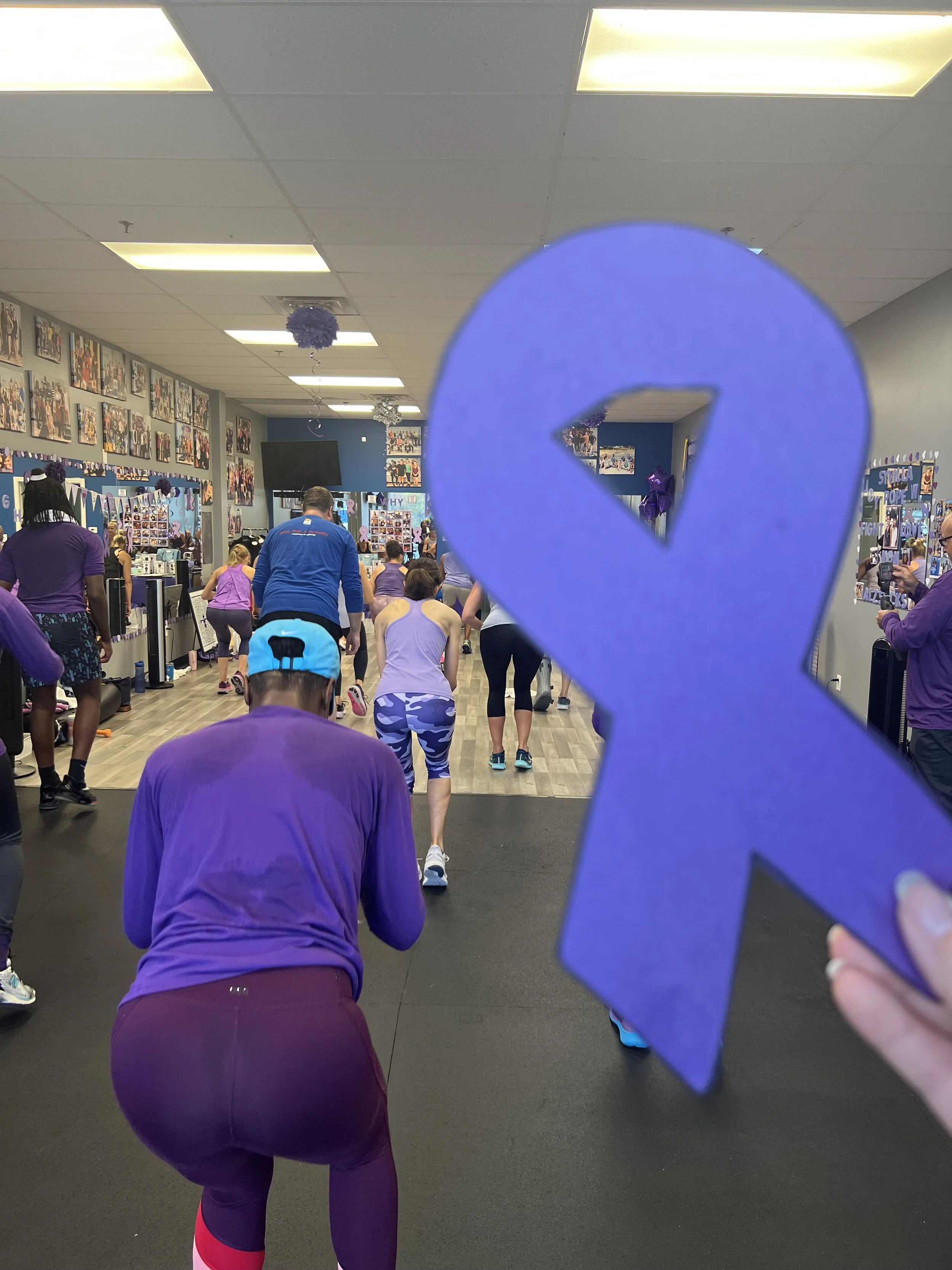 Purple for a purpose Logo