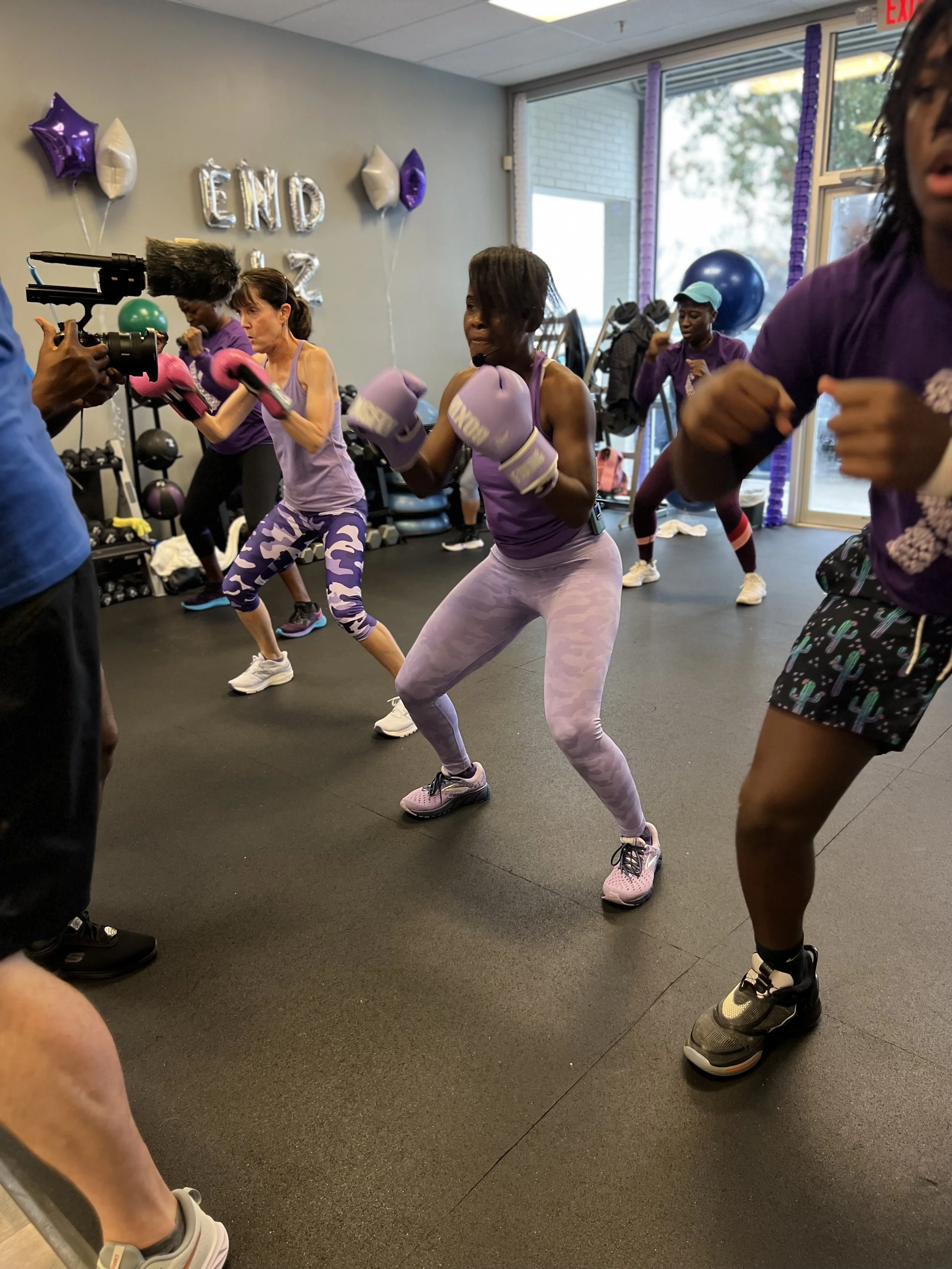 Purple for a purpose Workout