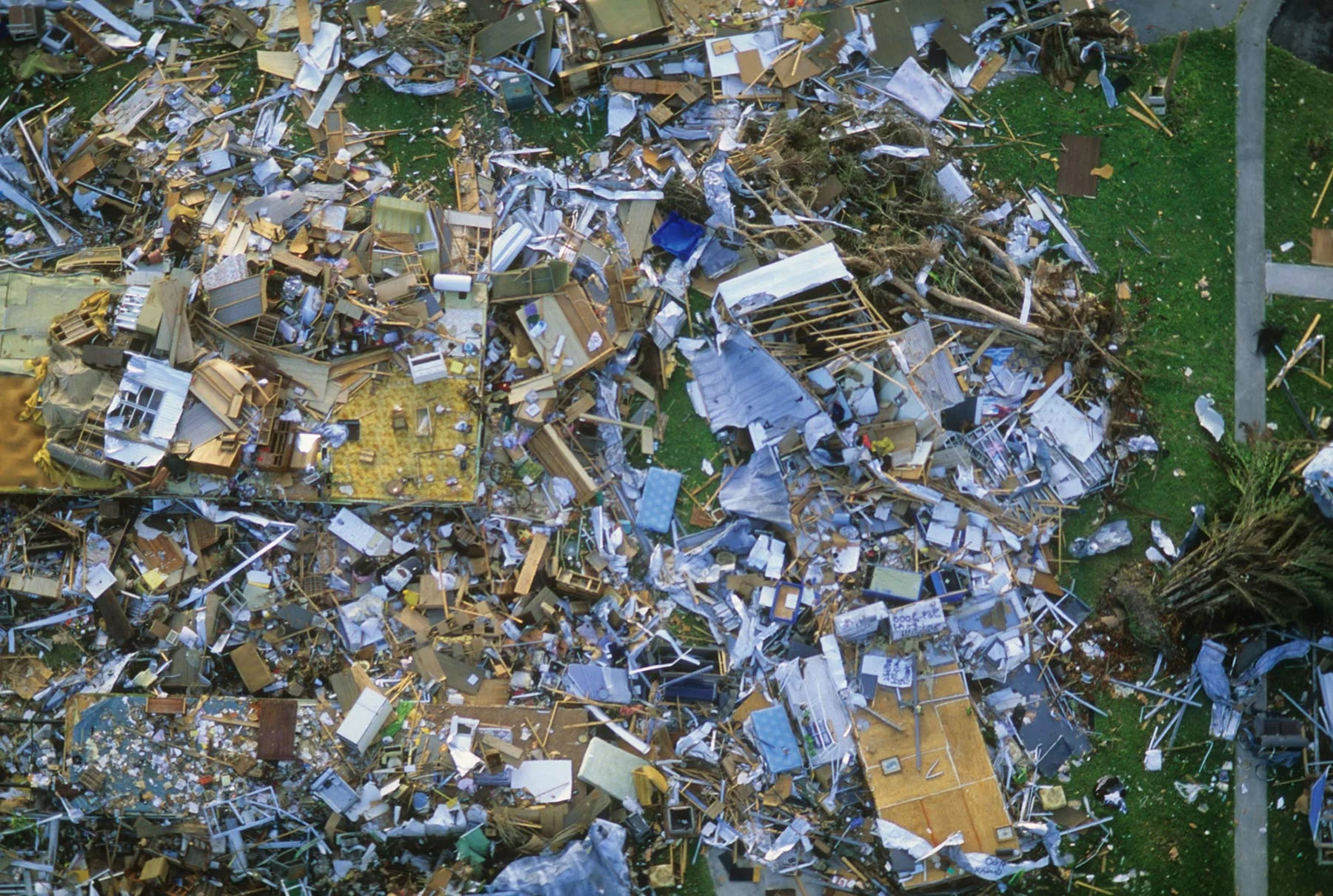 Hurricane Andrew Aftermath - Summer 1992 - Homestead