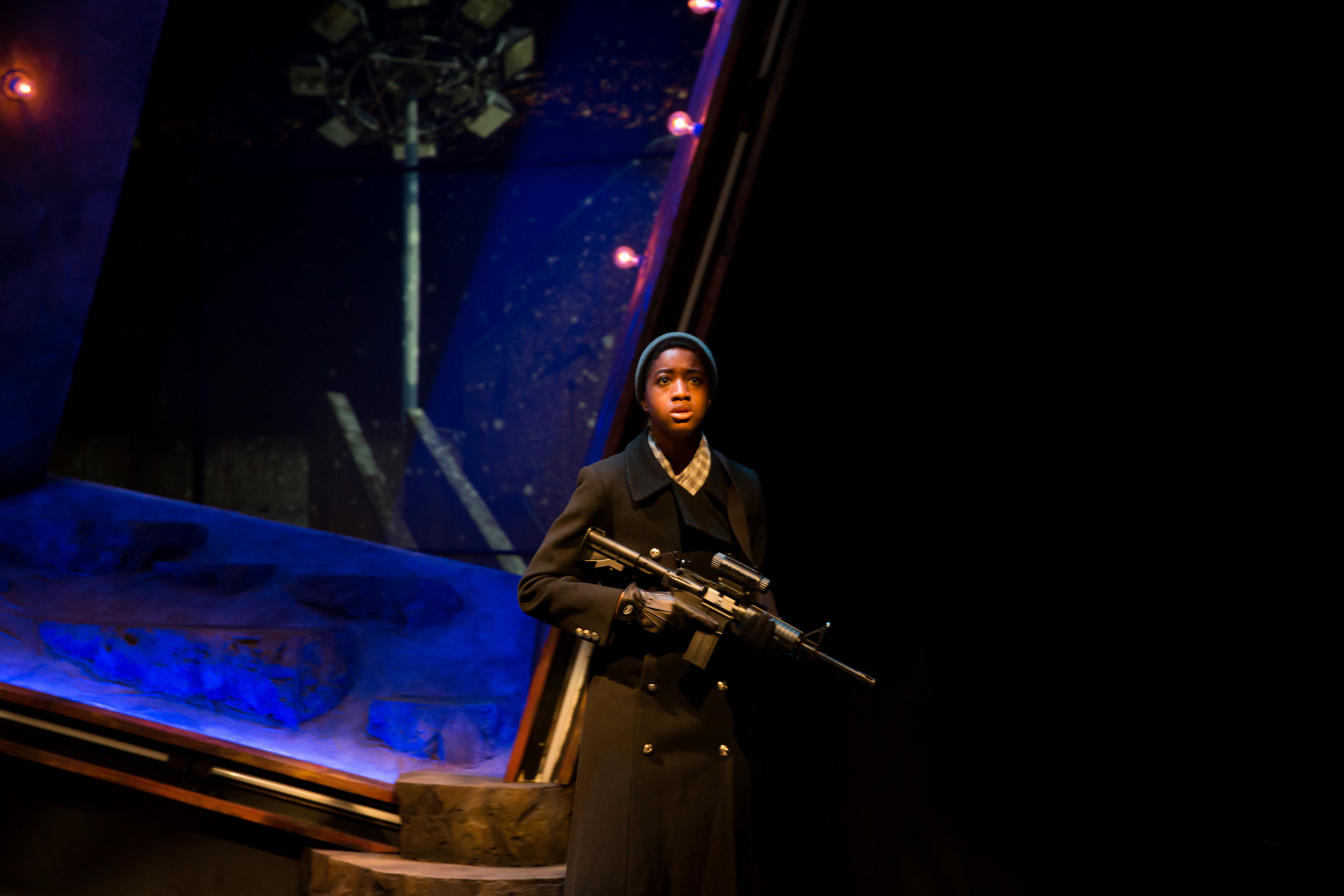   Ensemble  . William Shakespeare's Hamlet.  Park Square Theatre. Photos by Amy Anderson. 