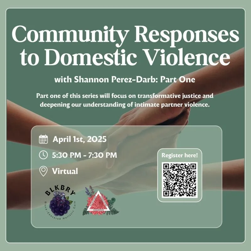 BLKBRY - Community Response to Domestic Violence w/Shannon Perez-Darb