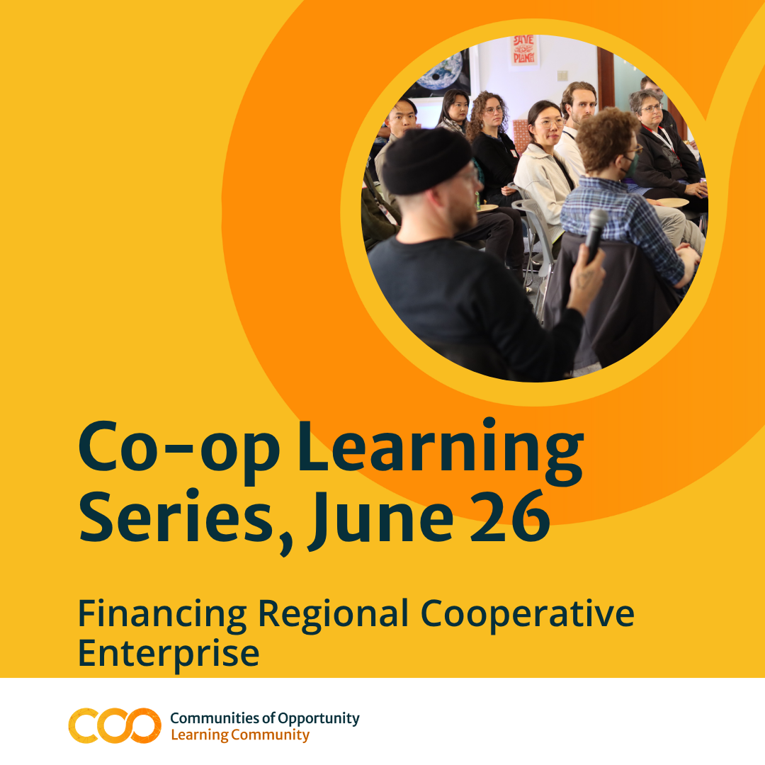 Cooperative Learning Series: Financing Cooperative Ownership