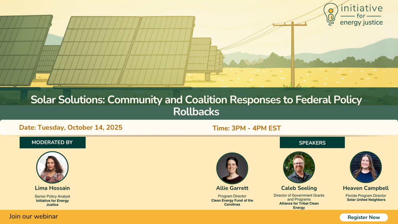 Solar Solutions: Community Responses to Federal Policy Rollbacks