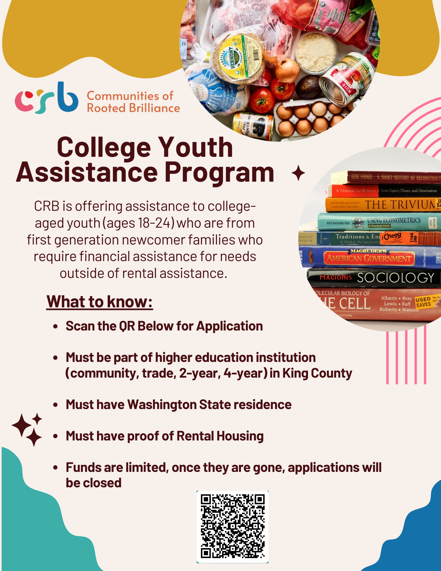Communities of Rooted Brilliance - College Youth Financial Assistance program