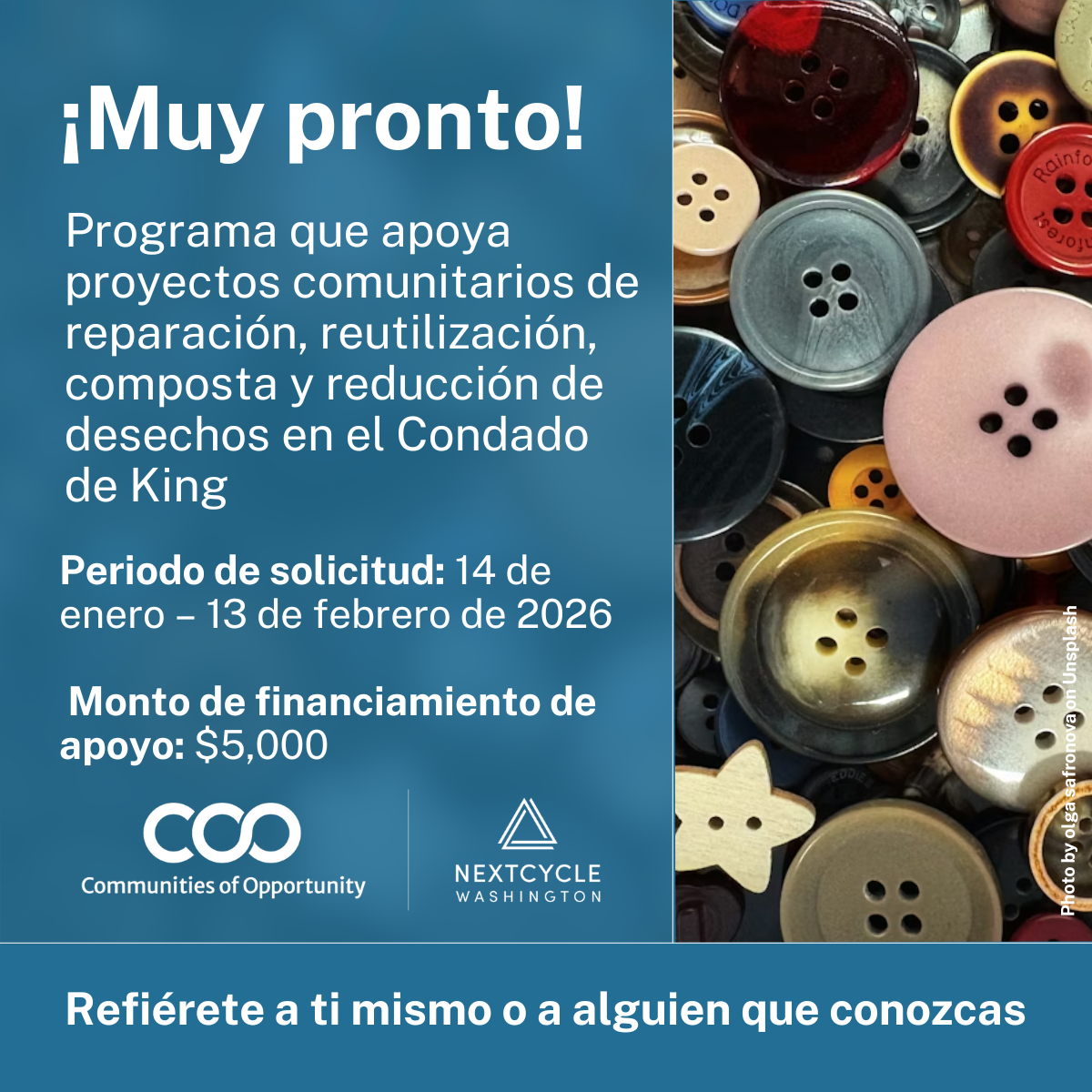 Programa de Desarrollo de Capacidades de NextCycleWA 