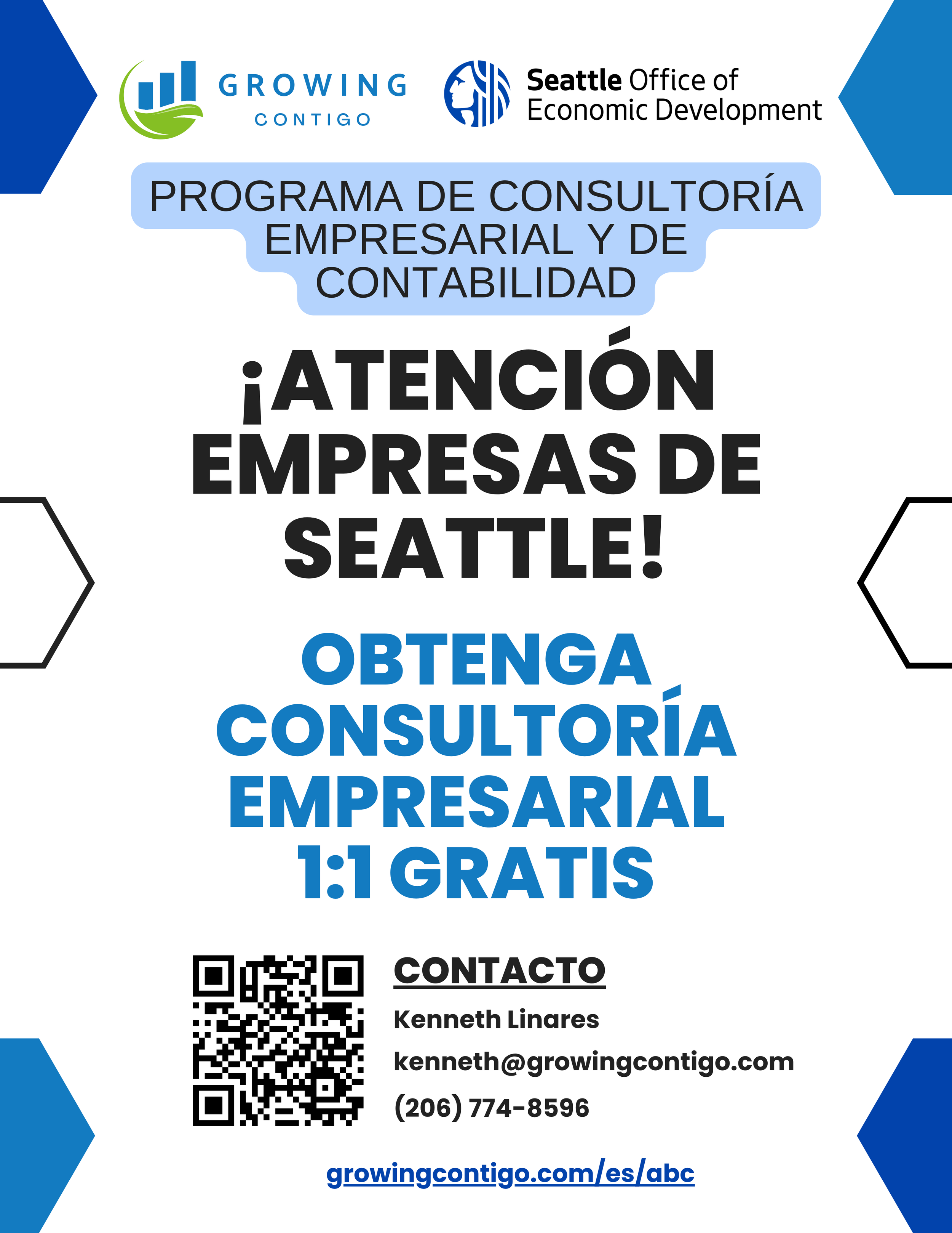 Free consulting for Seattle-based entrepreneurs