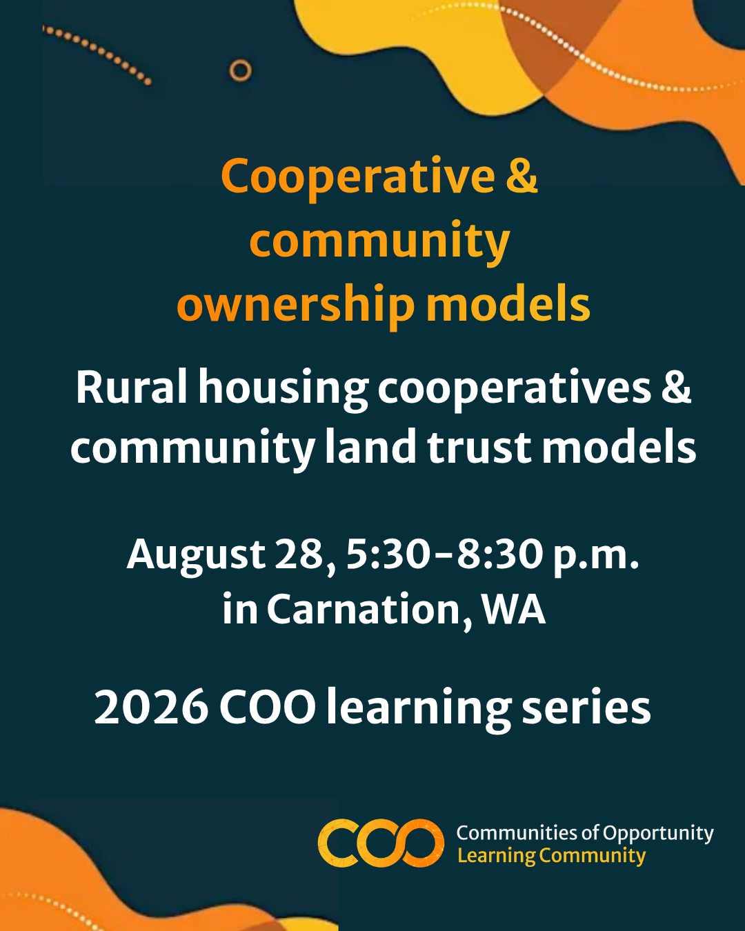 Rural Housing Cooperatives and Community Land Trusts