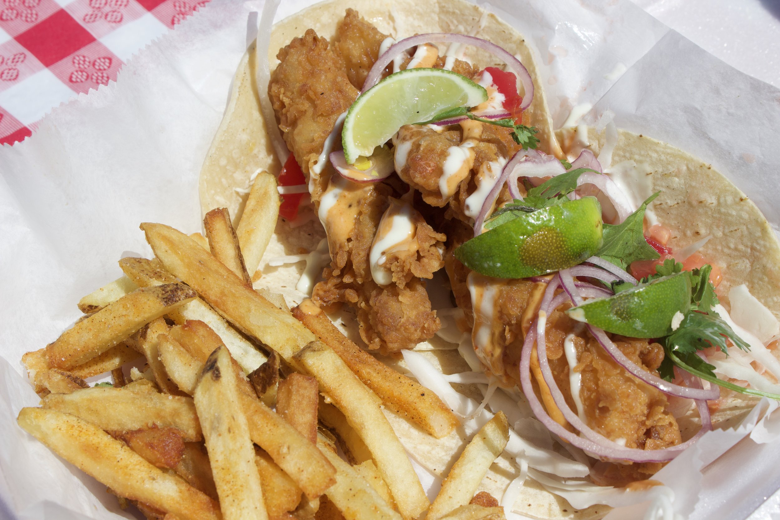 farmer's famous fish tacos