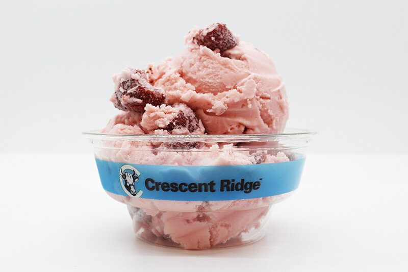 Crescent Ridge Strawberry Ice Cream — Crescent Ridge Dairy Bar