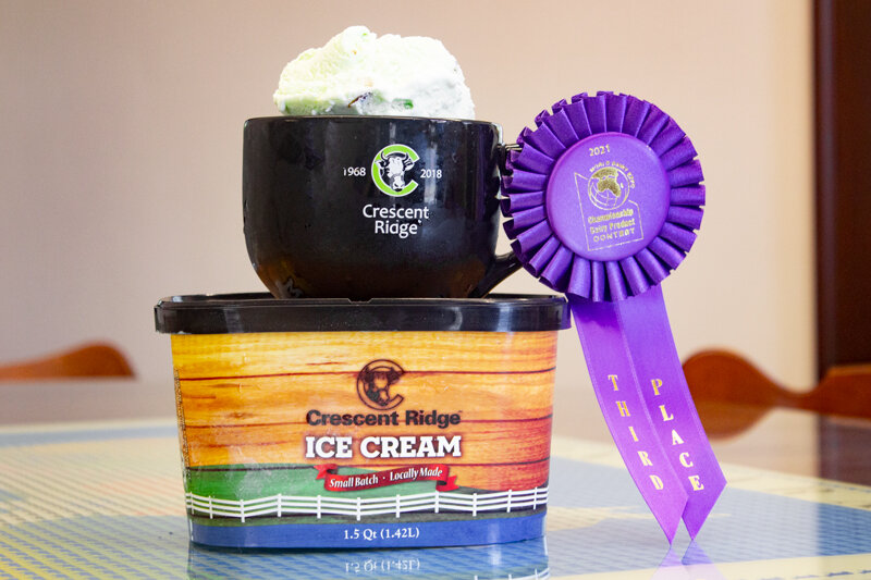 3rd Place: Pistachio Ice Cream