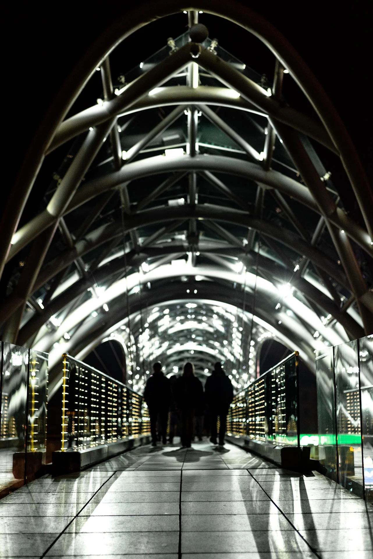 Bridge of Peace in Tbilisi, Georgia.