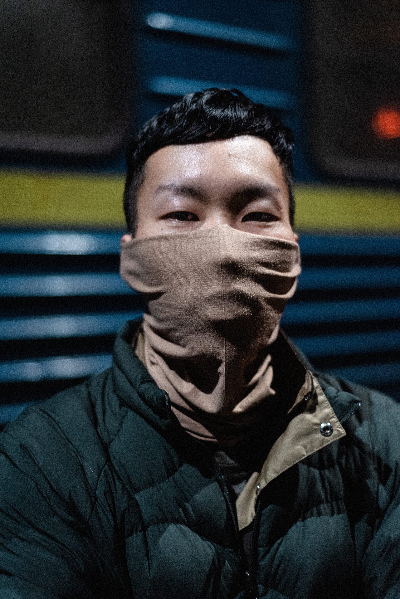 Sakai, an ex-pornstar and transmission systems operator in the Japanese army from Saitama, Japan. One of the many foreign volunteers I met who have flocked to the country to join the Ukrainian foreign legion forces in the fight against Russia.