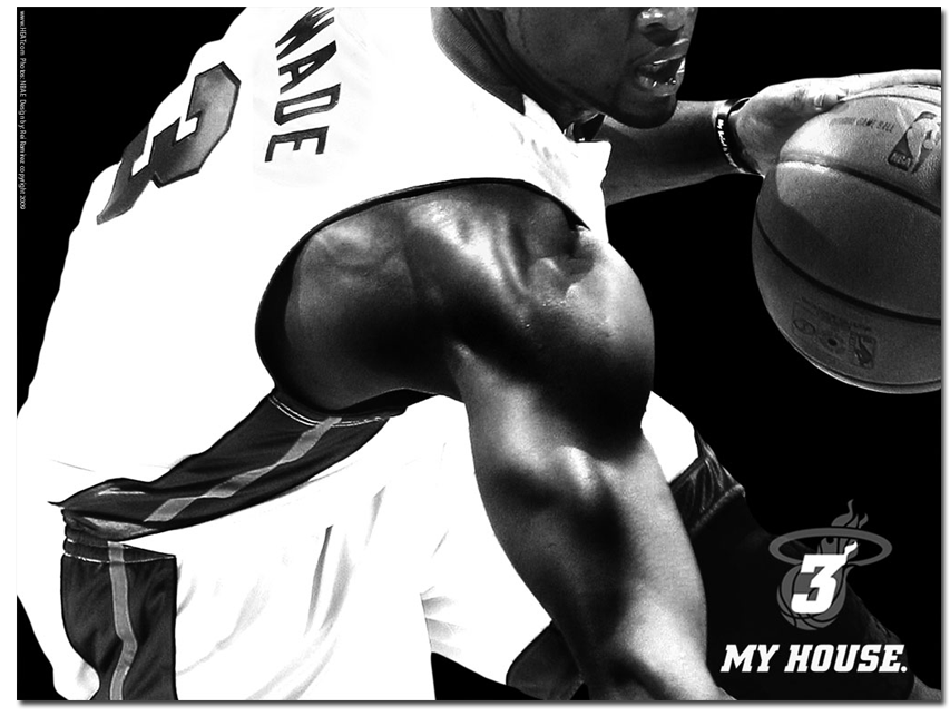 Design of official NBA team wallpapers and interstitials