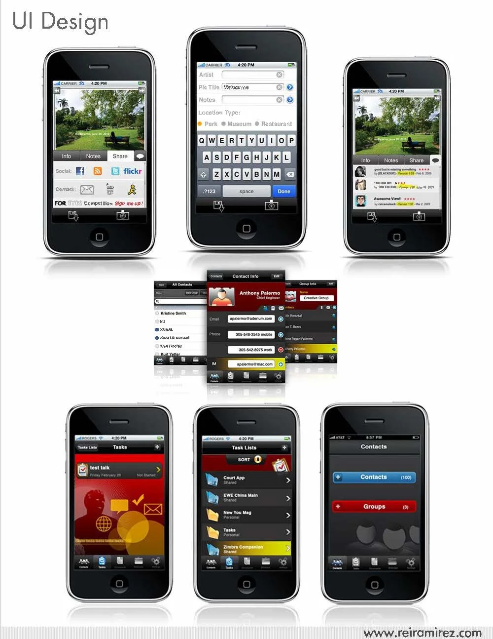 UI Design: App Skins