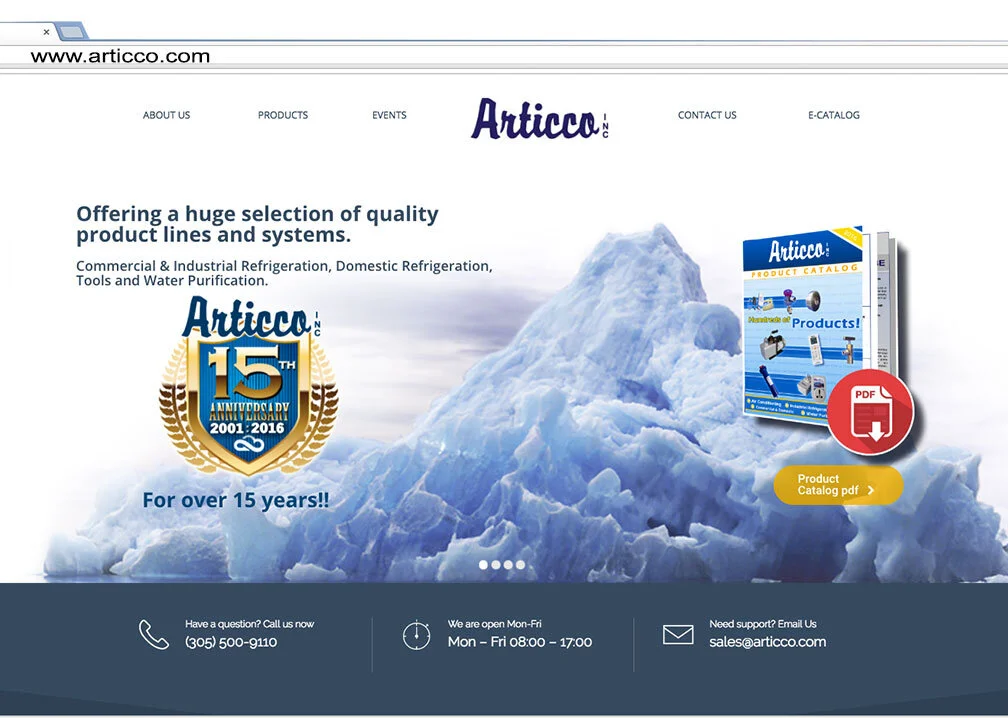 HVAC Website design