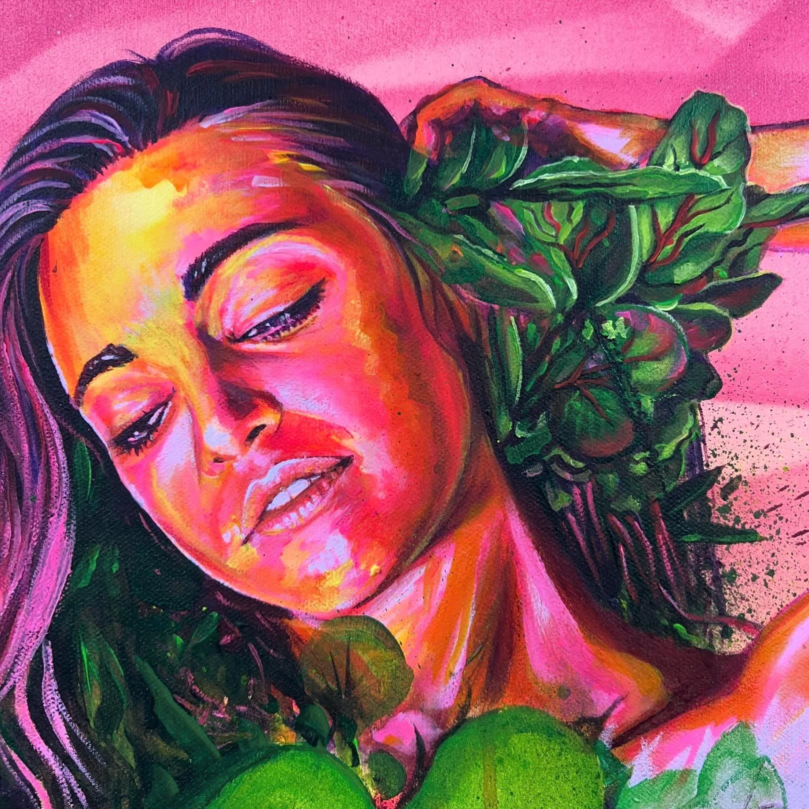 &ldquo;Obsession and responsibility&rdquo;
Work in progress.

Finding what is essential in the natural world.
This is my latest private work. A study of the subconscious thought.

#studiowork #privateworks #mixedmedia #acrylicpainting #portrait #seag