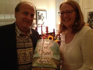 With my editor, Greg, and Cake!