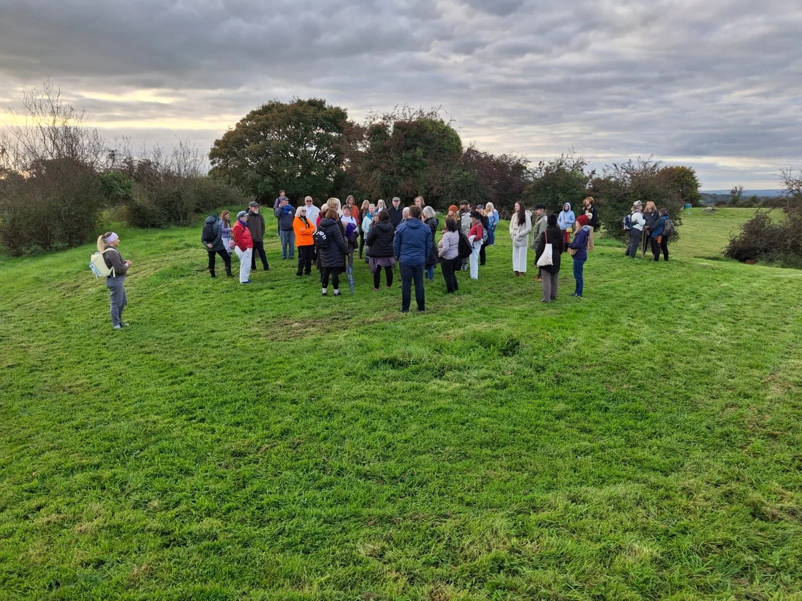 1 Day 13 Castleruddery Sun Circle  Closing Circle.JPG