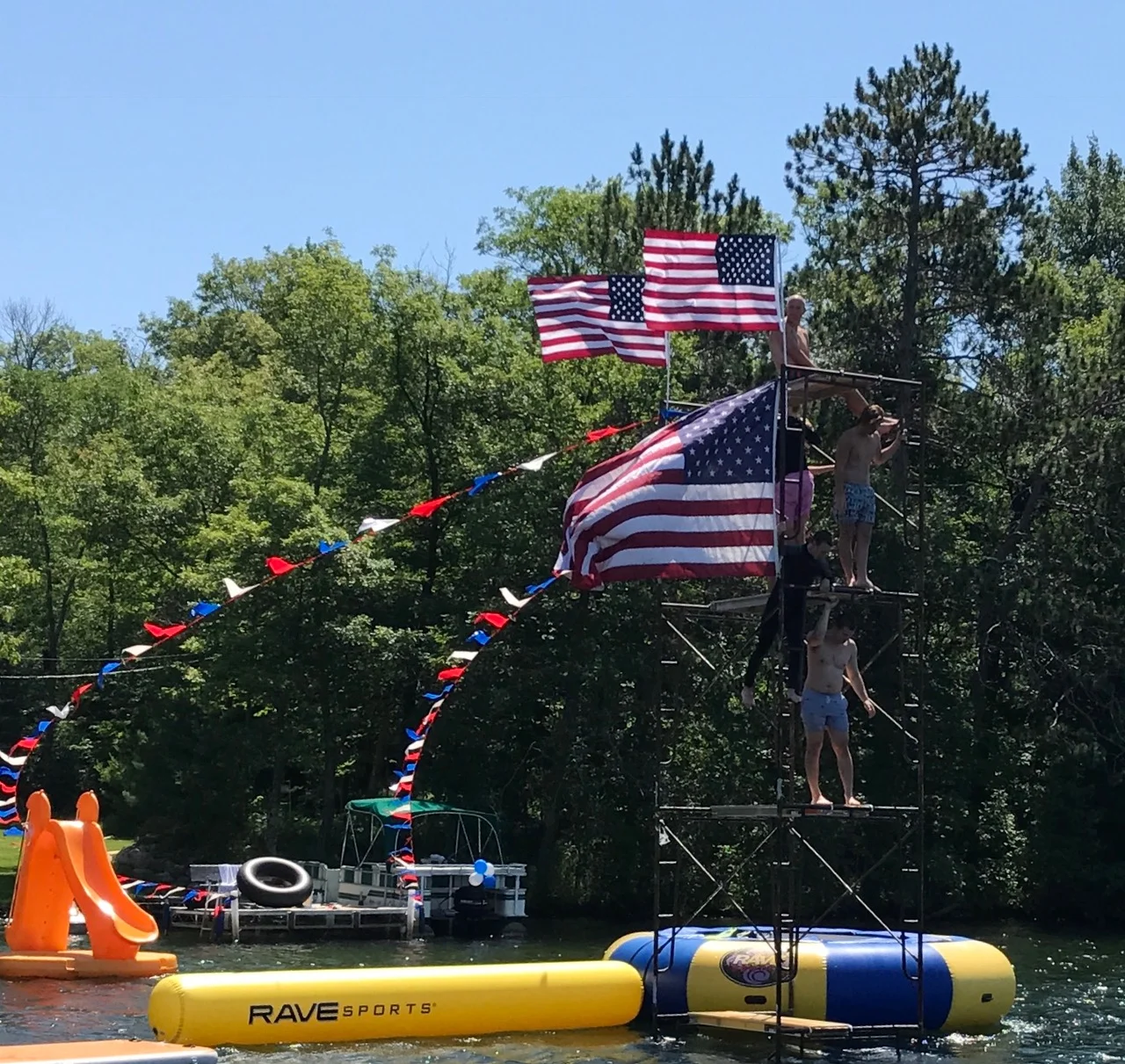 Dock – J. Olson – Lot 6.1 Tall Diving Tower