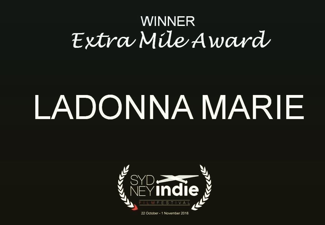 Thank you Sydney Indie Film Festival LADONNA MARIE Written &amp; Directed by Clare Pickering. Congratulations to the cast and crew. #filmmaker #composer #comedy #firsttime