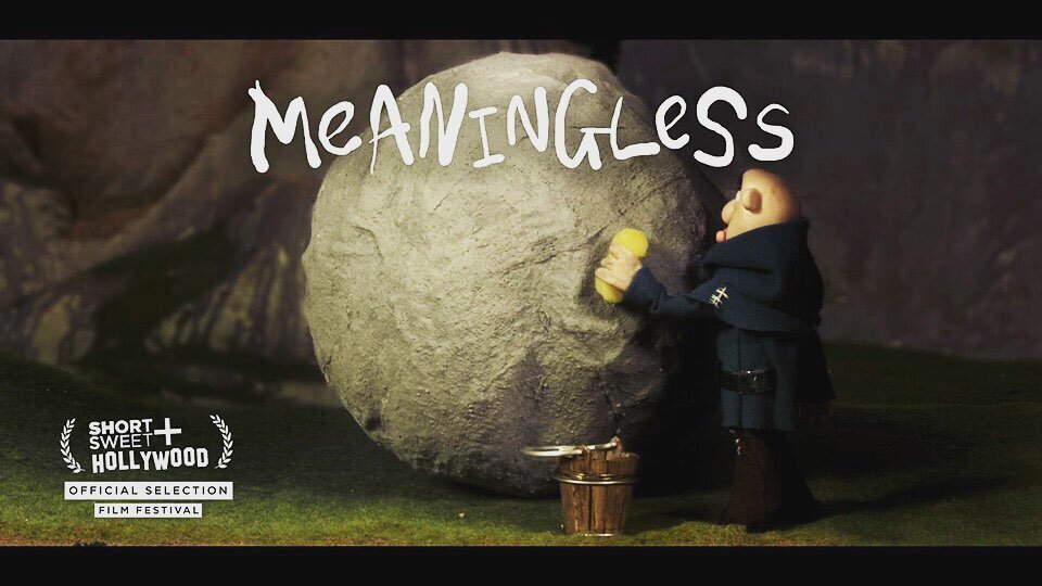 Meaningless written and directed by Tyson Di Rosa official selection SHORT + SWEET HOLLYWOOD Film Festival 2019! #filmcomposer #stopanimation #shortfilm #la #hollywood