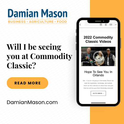 Will I be seeing you at Commodity Classic