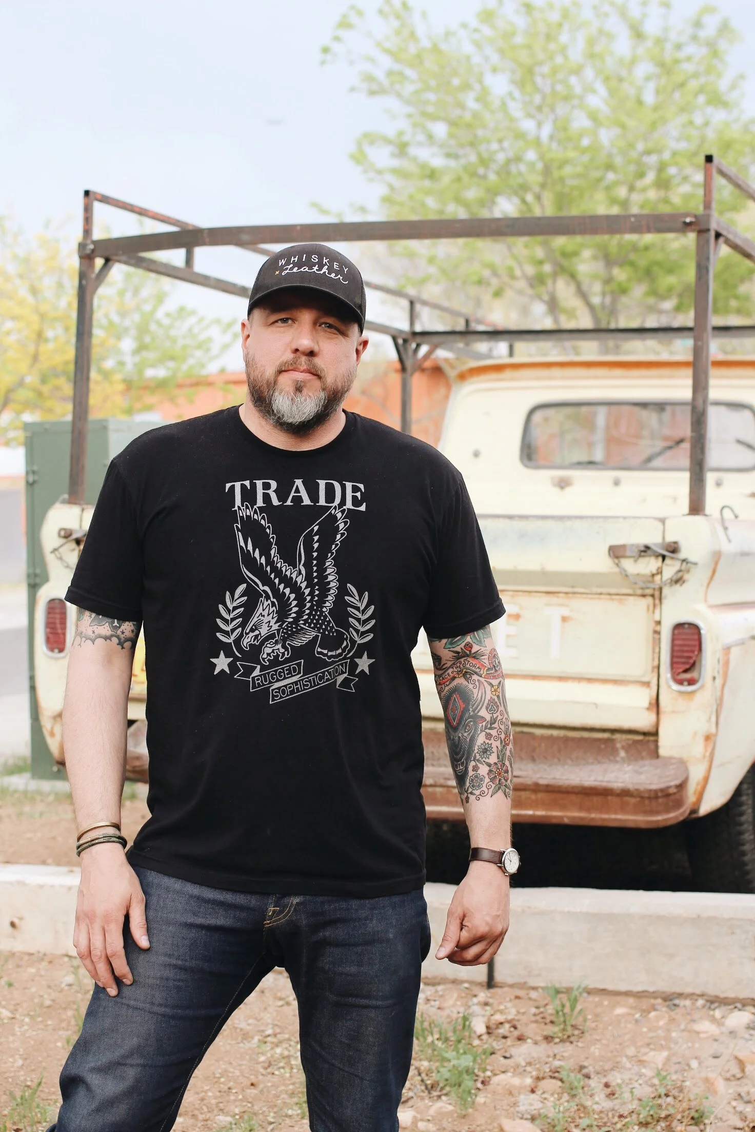 Aaron Boyd, Owner of Tres Cuervos Leatherworks