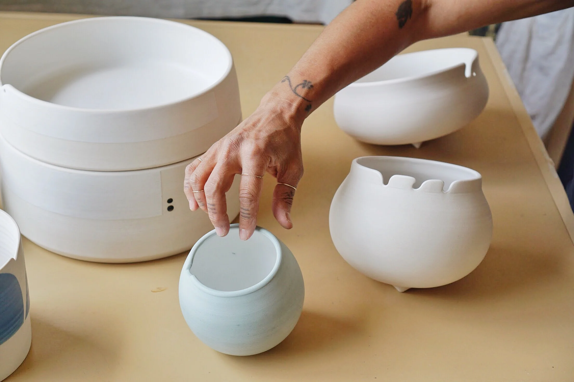 Alisabeth Brown, Potter and Glass Worker