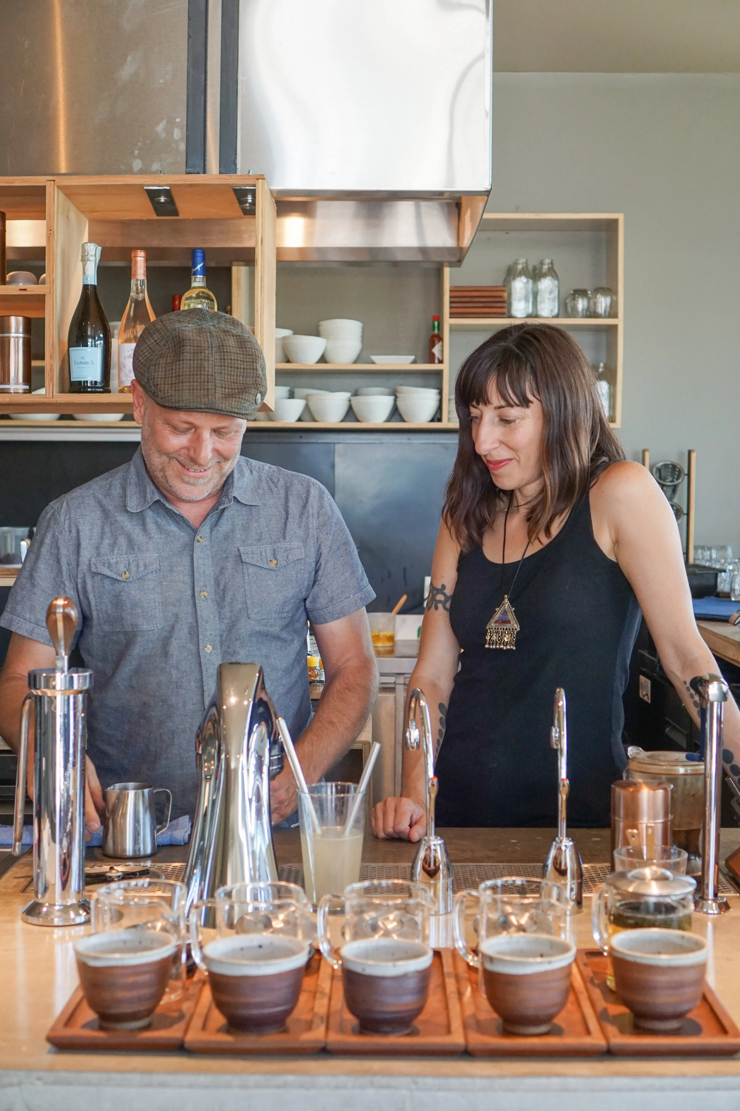 Todd Spitzer &amp; Jeanna Gienke, Owners of Opuntia Cafe