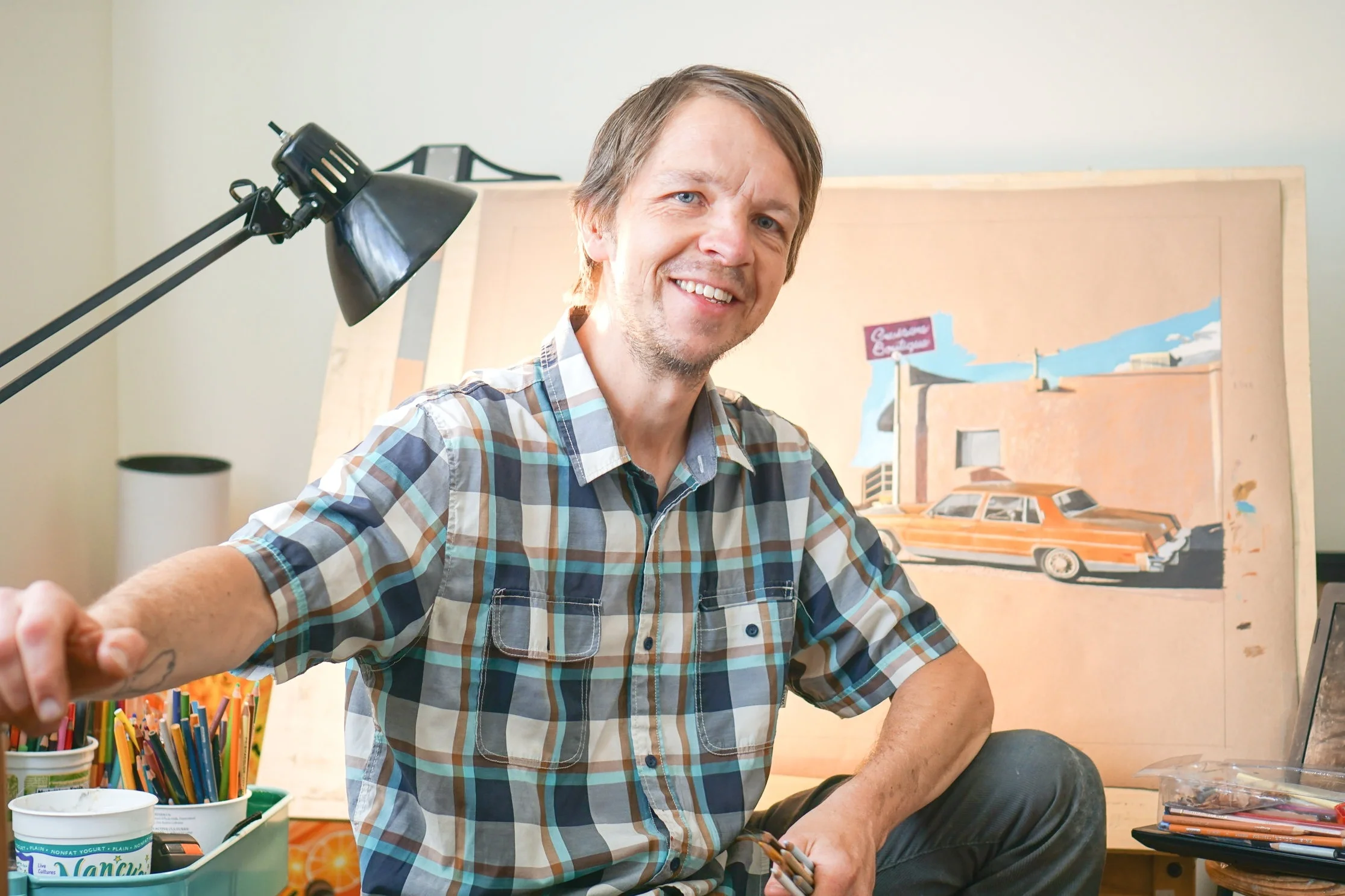 Johan David Fridlund, Color Pencil Artist &amp; Musician&nbsp;