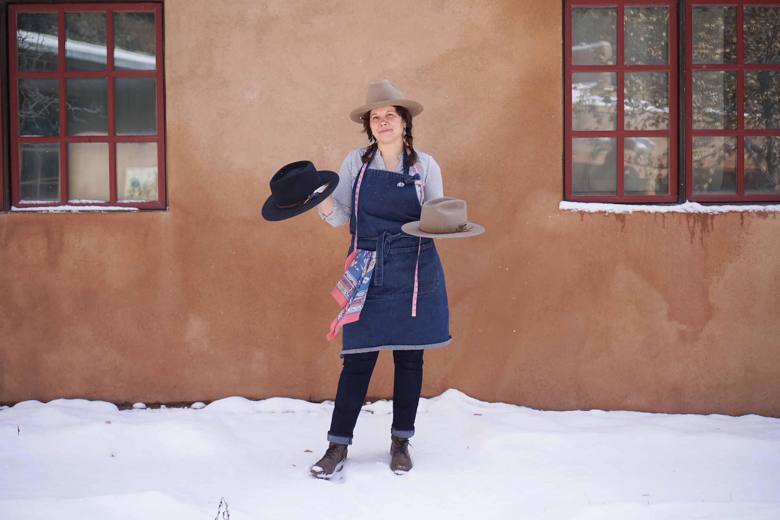 Sam Kate Toney, Owner of Ramblin Rose Hat Co.&nbsp;
