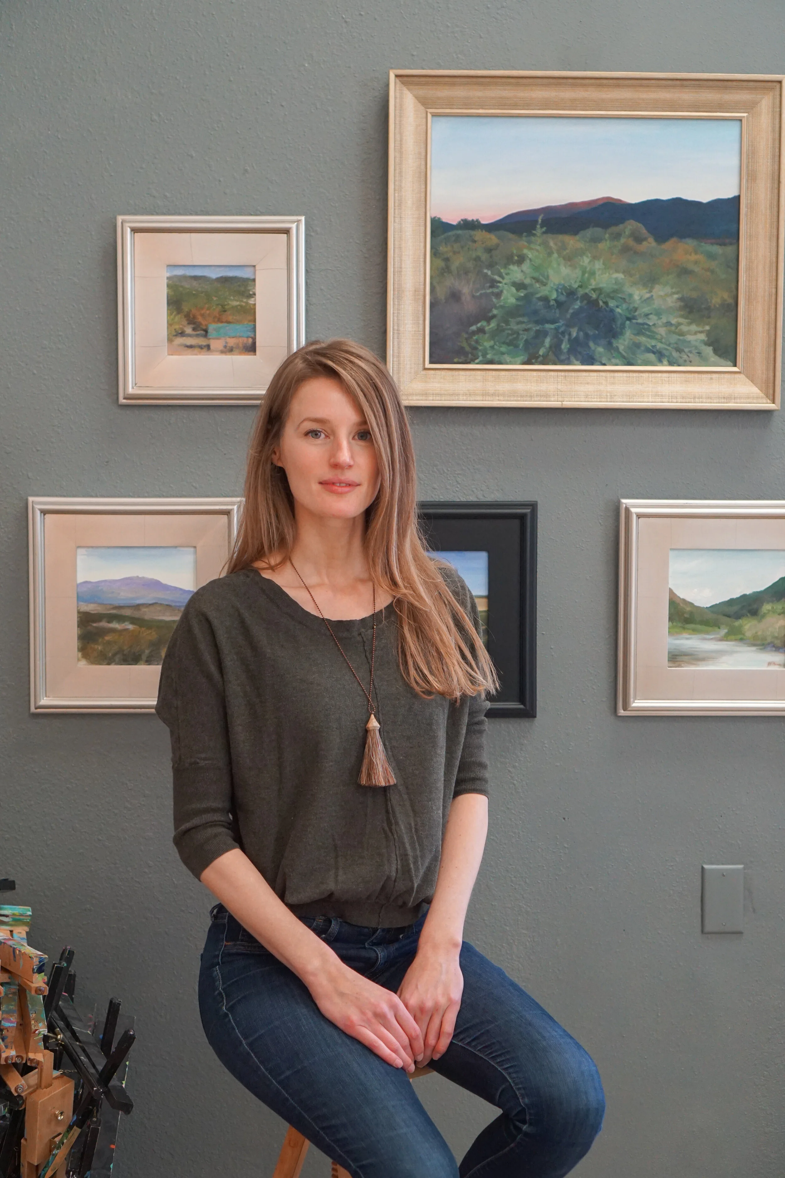 Jillian Mazur, Painter &amp; Owner of J. F. Mazur Studio