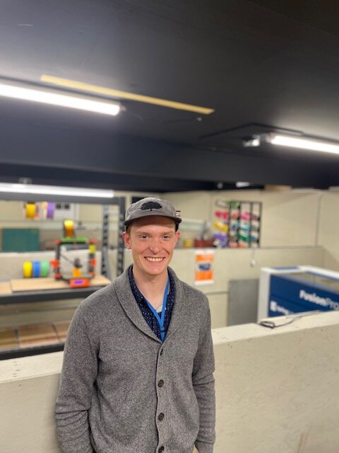 Mitchell Allen, Makerspace Manager