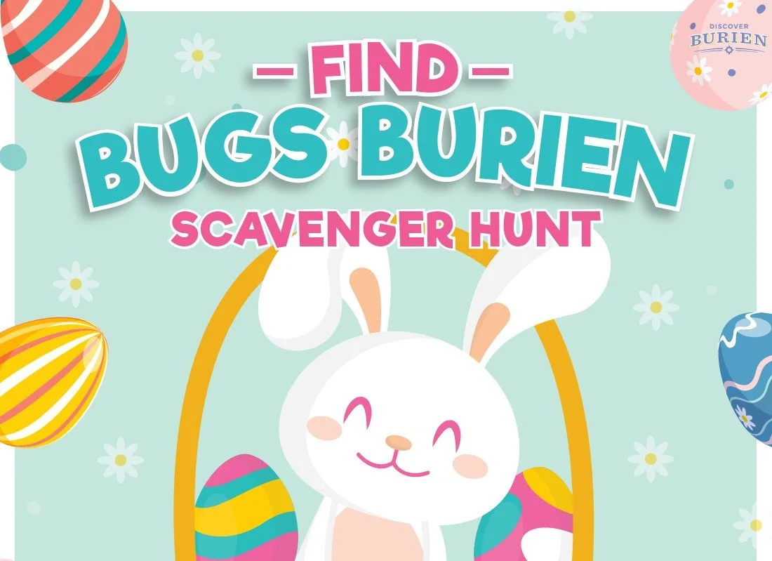 Bugs Burien Scavenger Hunt