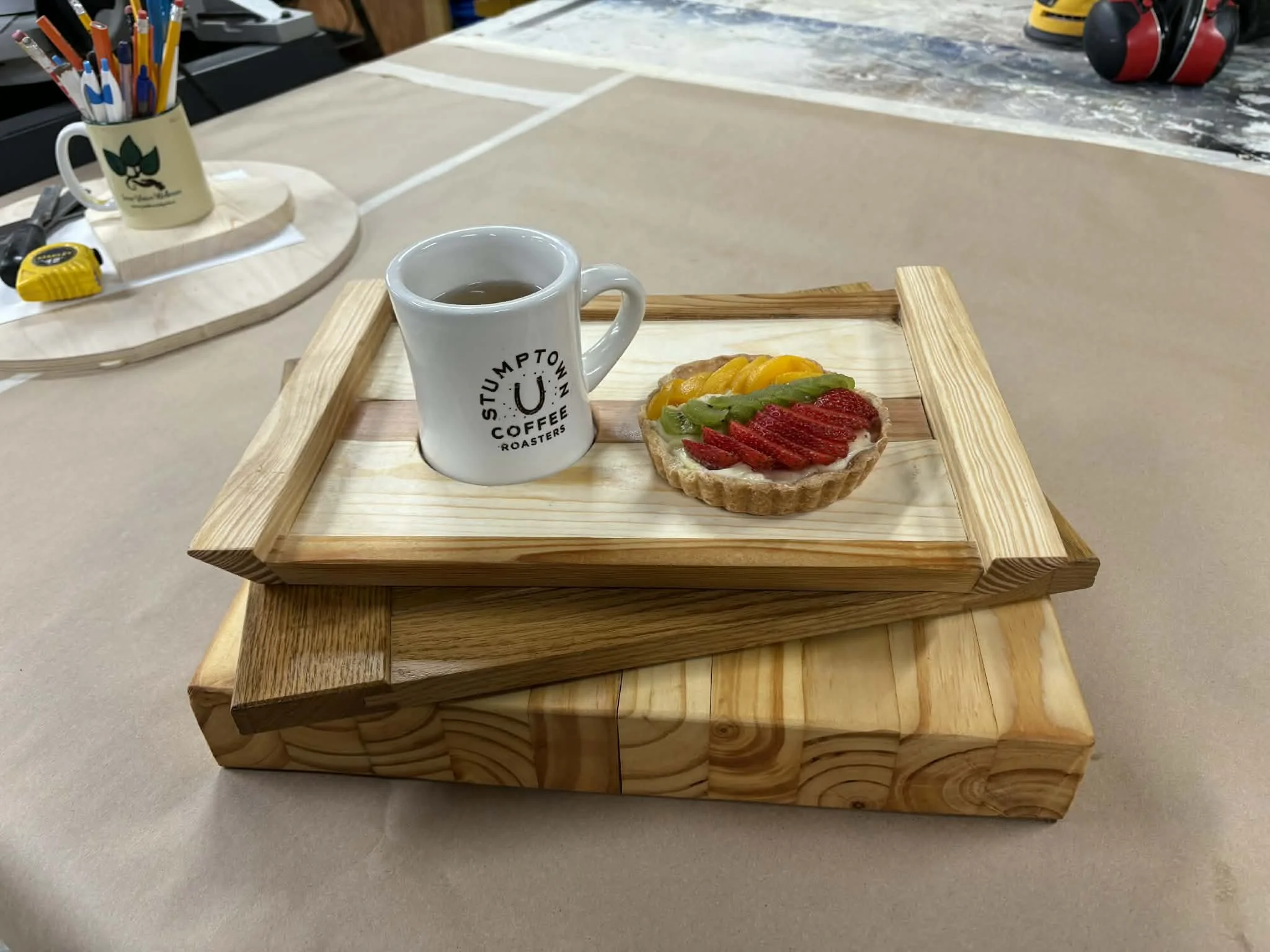 Woodworking Class : Breakfast Tray