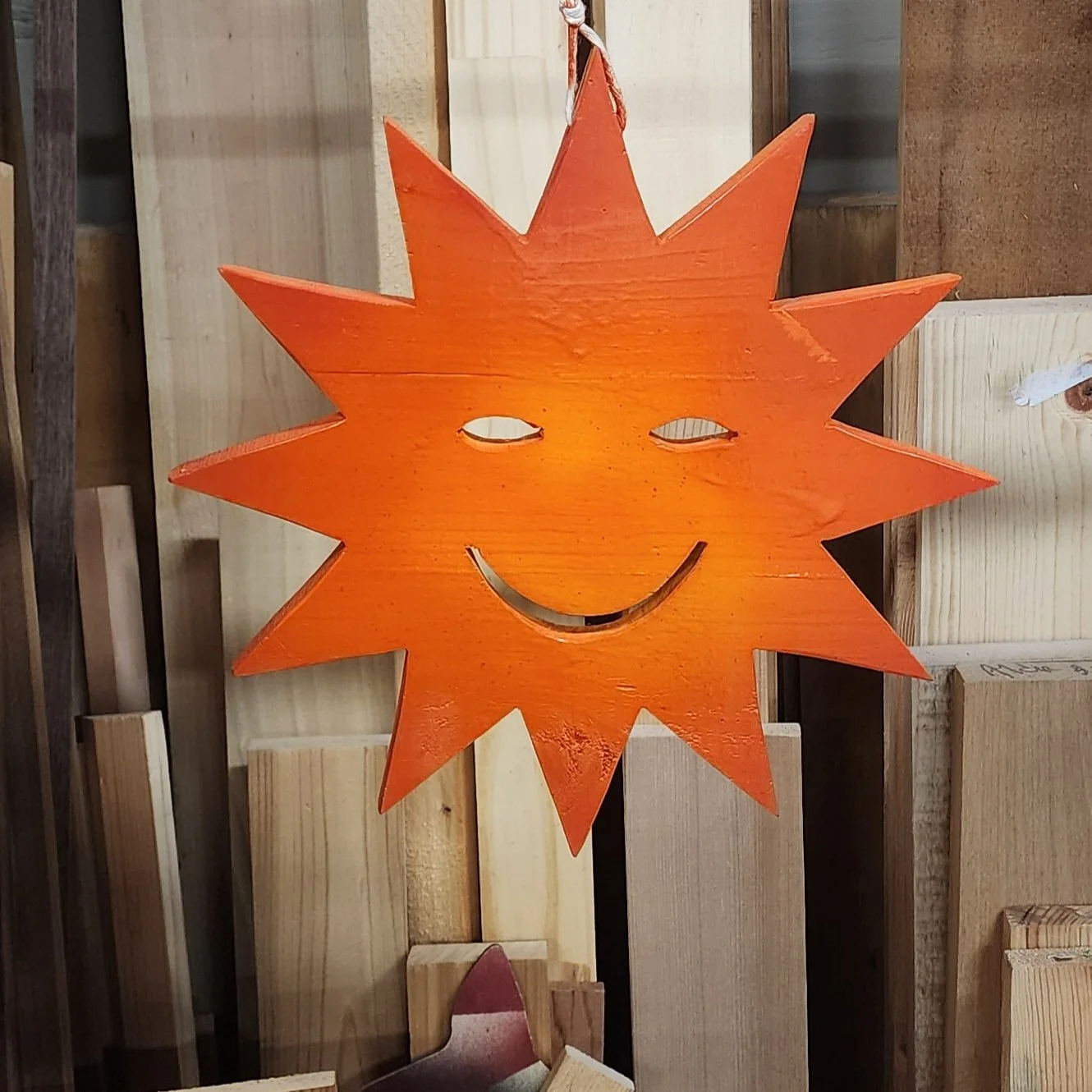 Woodworking Class : Wooden Sunburst