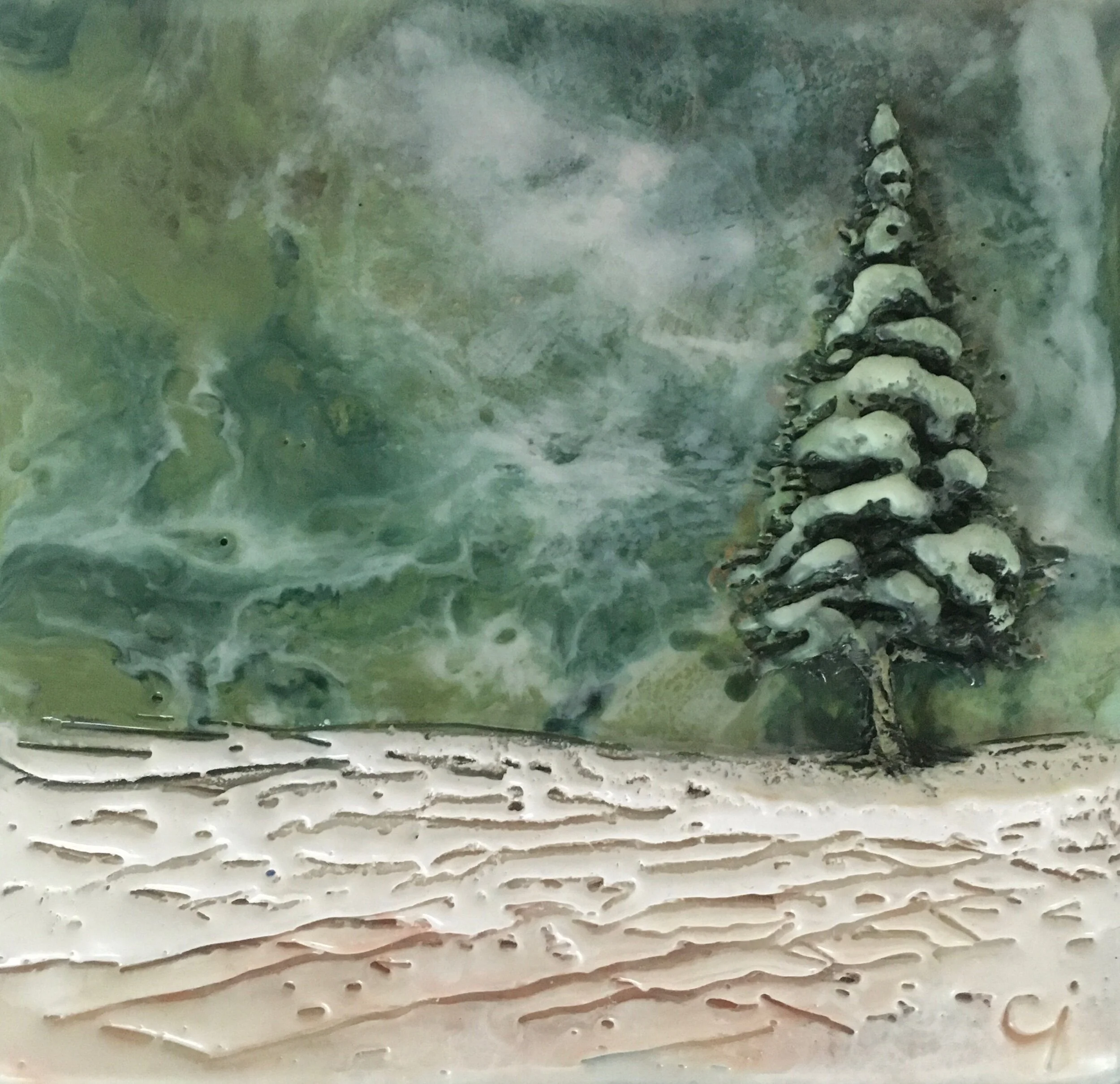 “Snow Glow”2020SOLD