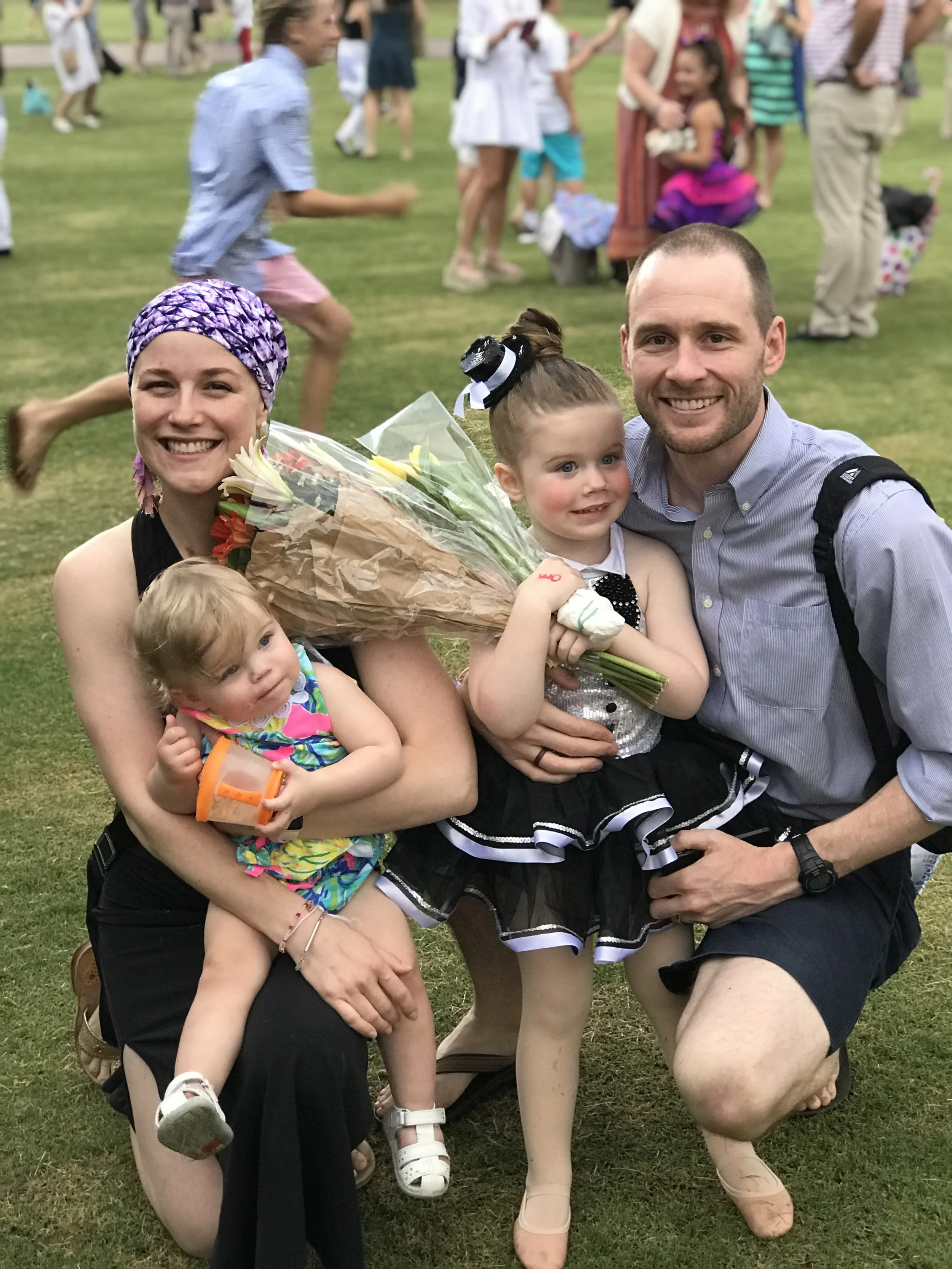 Because it took longer for me to gain my energy and strength back from round 3, I was nervous I wouldn't be able to enjoy Elin's recital! Fortunately, all worked out just fine.