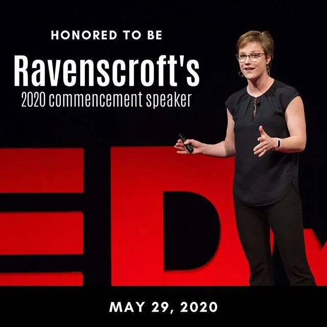 This has been a hard secret to keep! So excited @dkelly21 has invited me to encourage and challenge the @ravenscroftnc class of 2020 🎓 What words of advice do you have for this year&rsquo;s grads?
&bull;
&bull;
&bull;
#ravenscroft #leadfromhere #ral