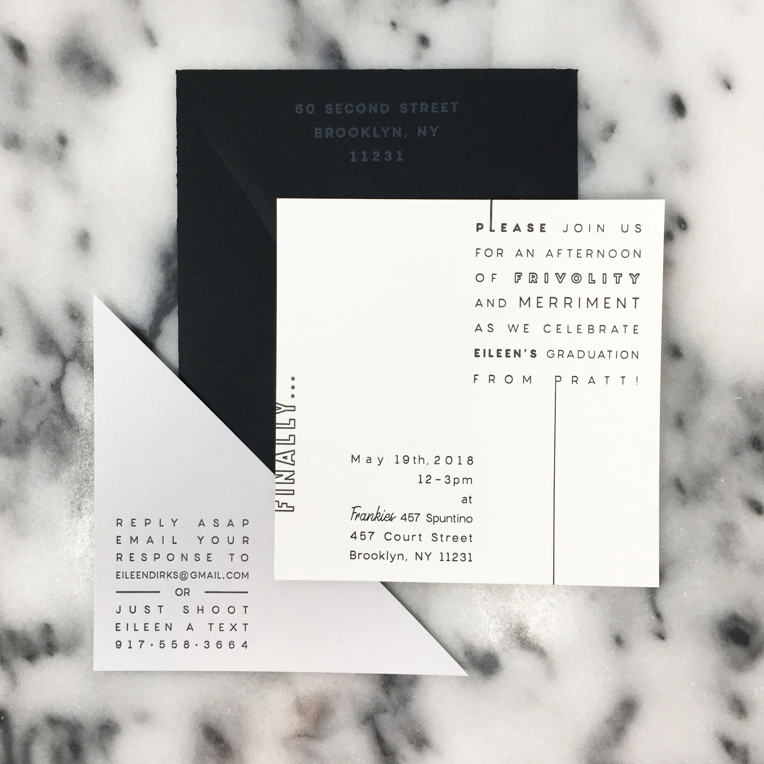 Eileen Graduation Invite 