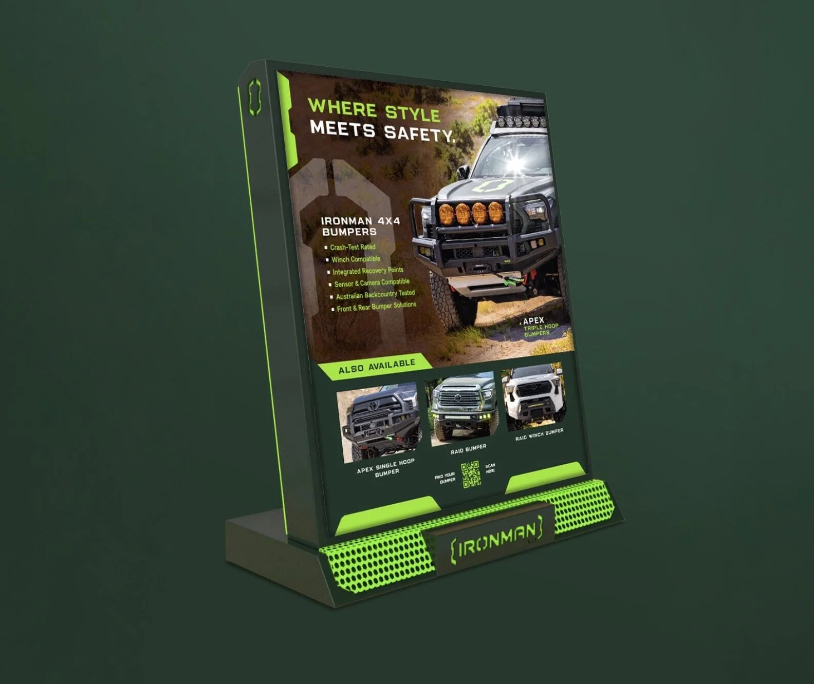   Interchangeable shelf talkers; magnetic POP displays  