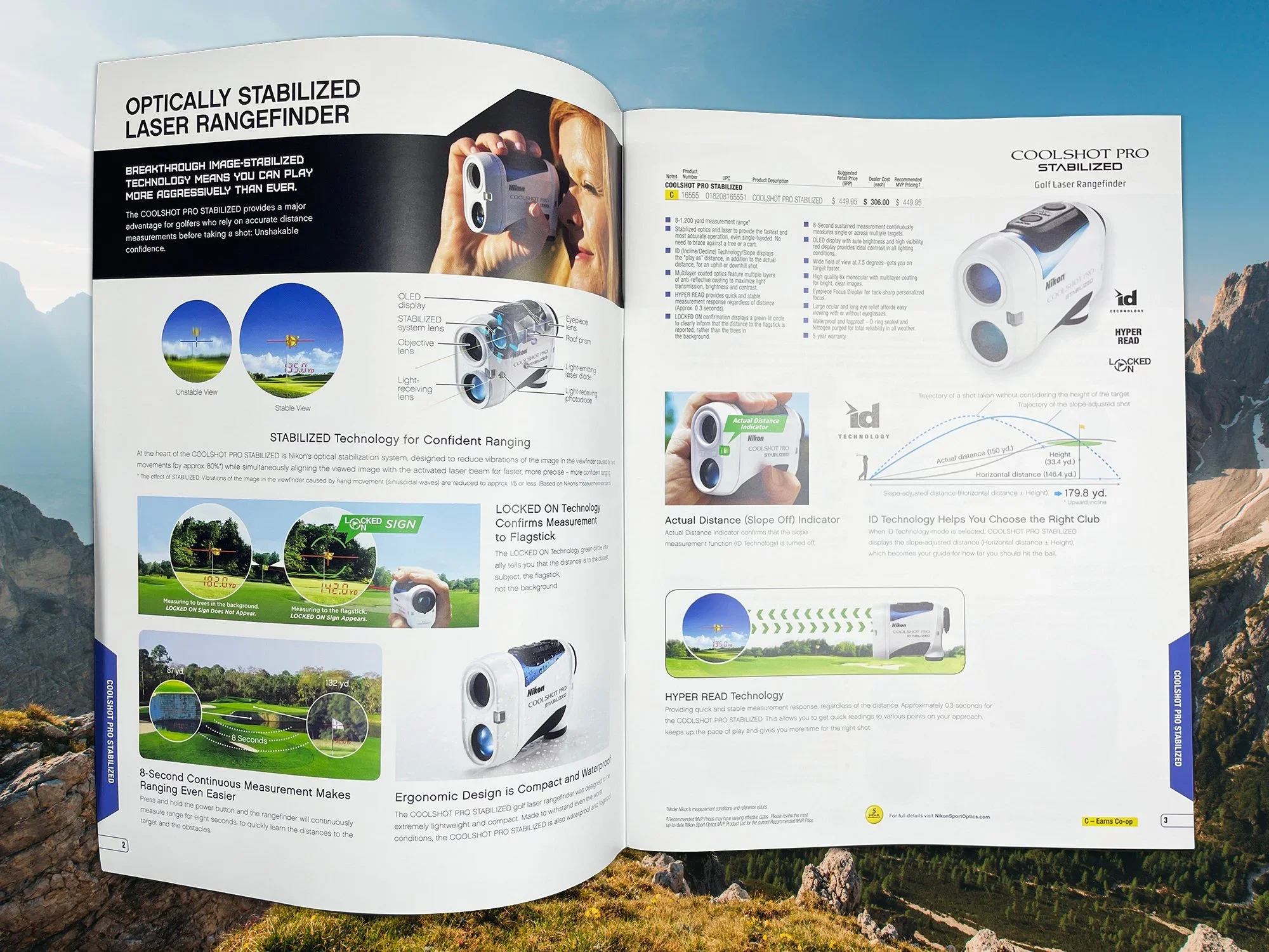   Nikon 2020 32-page pricelist; layout and photo editing  