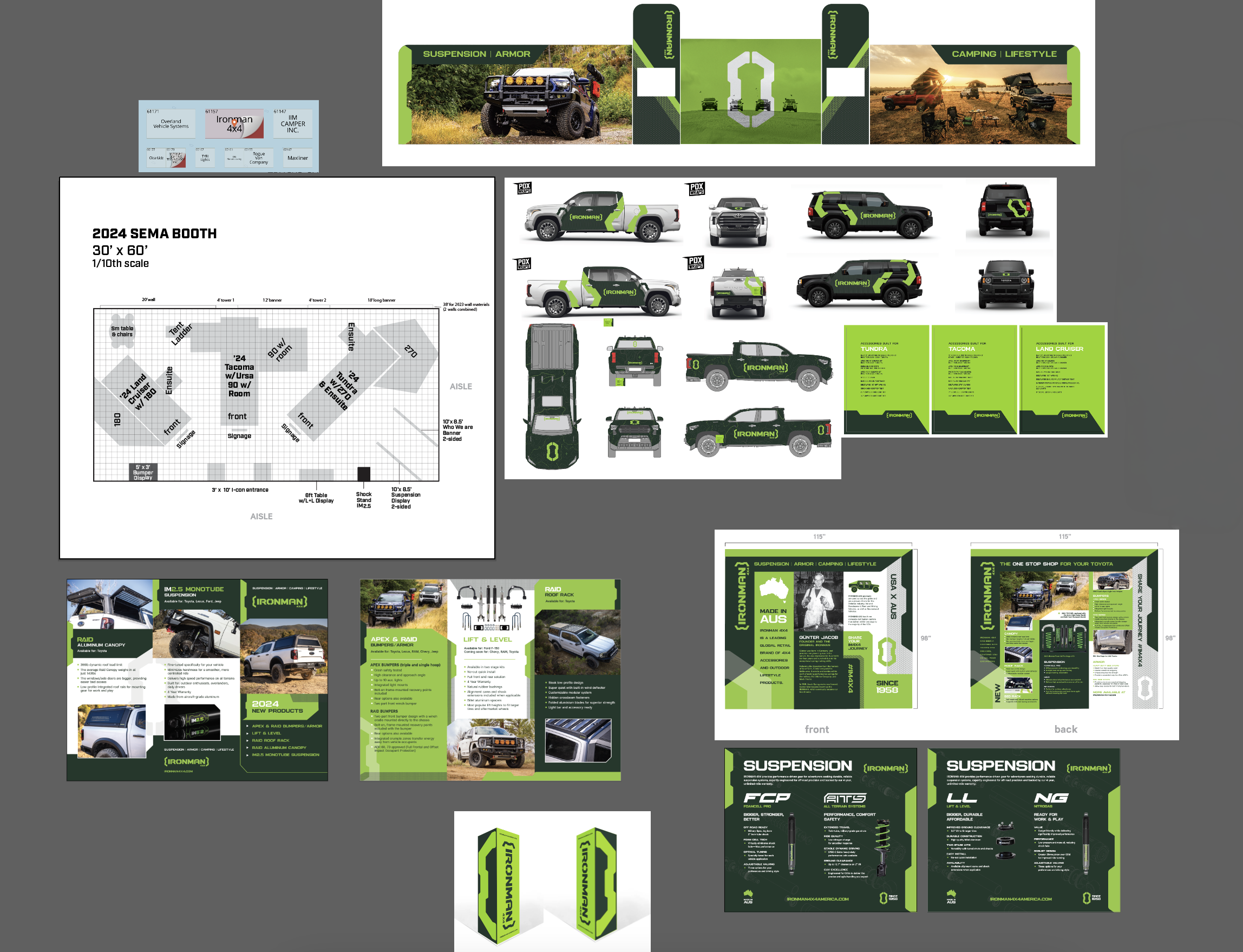SEMA 2024 Booth Process