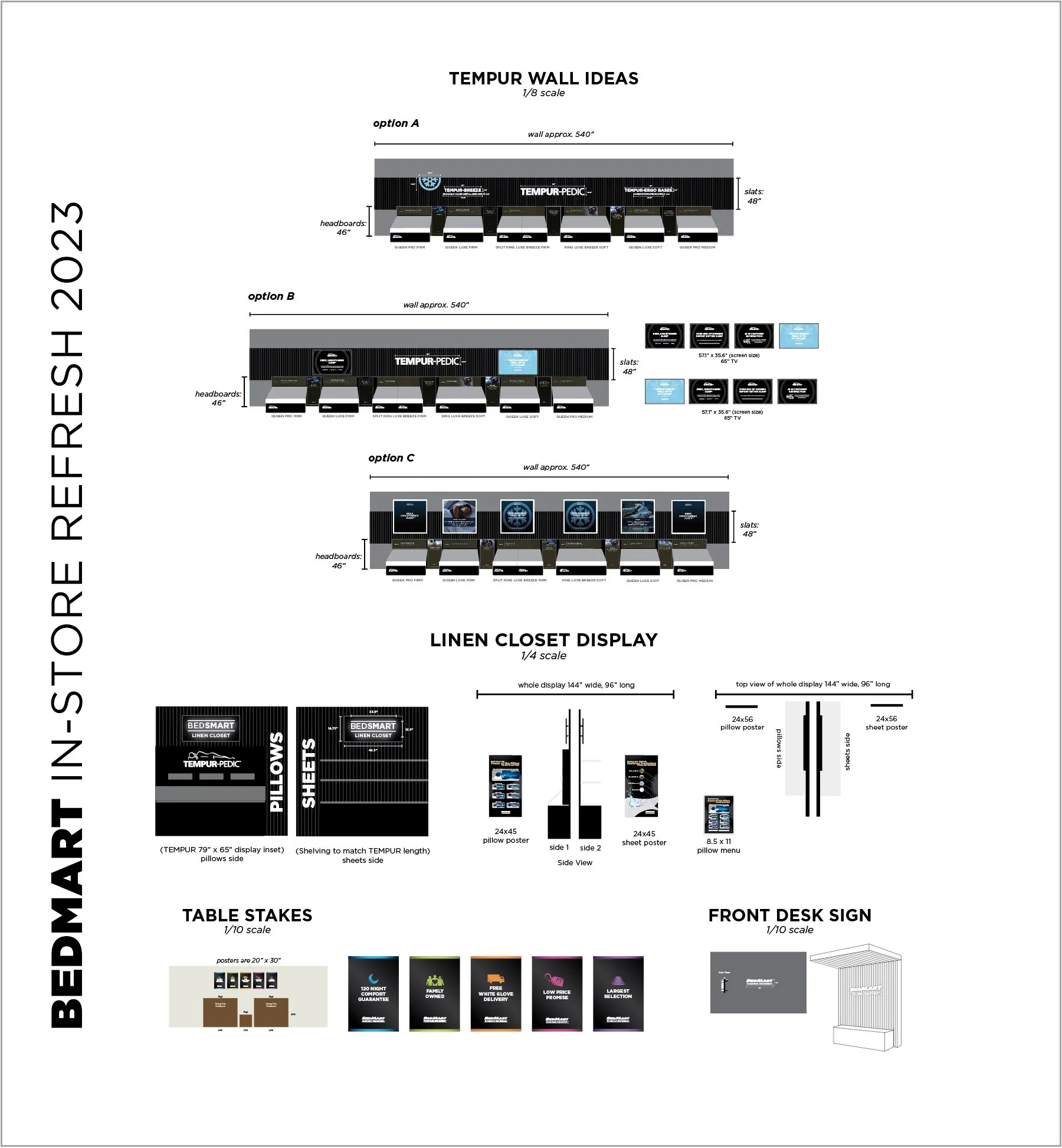   Spatial design concept to rebrand the in-store experience for BedMart, collaborating with Tempur Pedic.  
