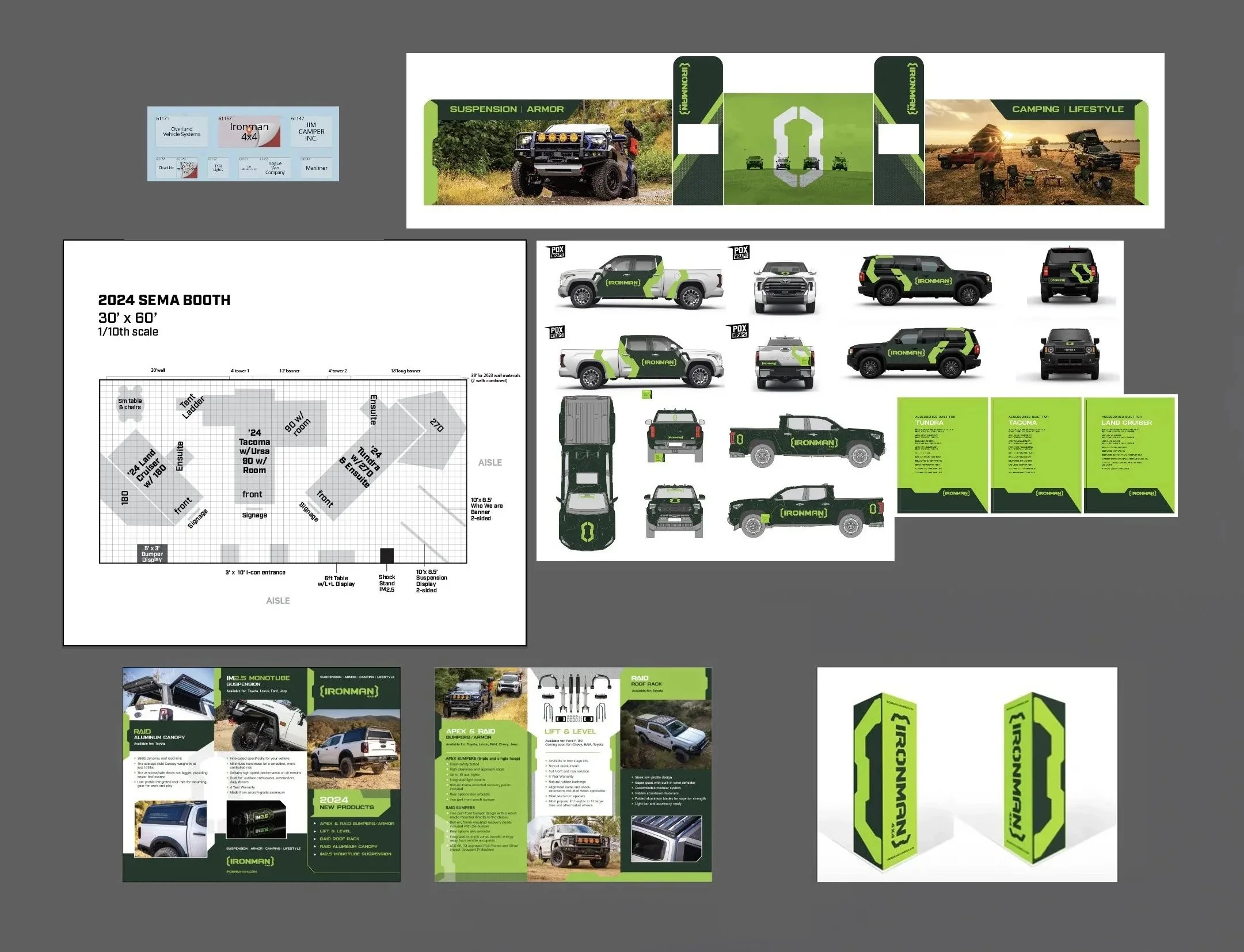 SEMA 2024 Booth Process