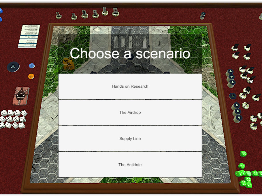 The menu of our polished scenarios