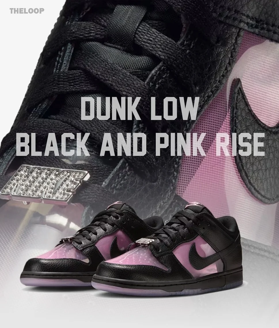 Dunk Low &rdquo;Black and Pink Rise&ldquo; will be available Thursday 9/11 at 10:00 AM at The Loop. 
First come first served. 

Men&rsquo;s Extended sizes
IM3077-600: $135 

#dunk#nike#nikedunk#sneakers#shoes#sneakercon